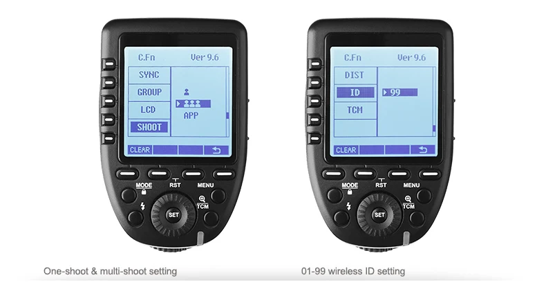 Godox i-ttl II 2,4G Беспроводная система X HSS с большим ЖК-дисплеем передатчик Xpro-N+ 3X XTR-16 приемник для Nikon/AD360II-N/SK400II