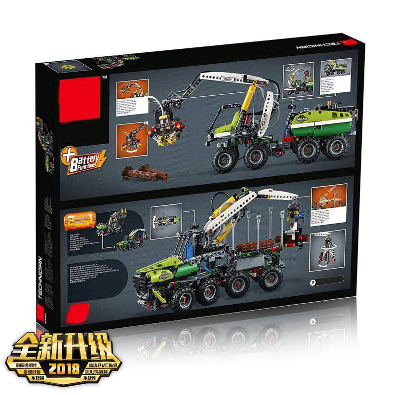 1123pcs  Forest Harvester Set Toys Compatible Legoing Technic 42080 Buidling Blocks Bricks Toys Birthday Gifts Toys for KidS 1123pcs  Forest Harvester Set Toys Compatible Legoing Technic 42080 Buidling Blocks Bricks Toys Birthday Gifts Toys for KidS