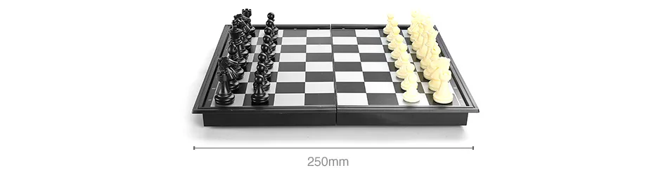 Дорожные шахматы, средневековые шахматы, набор, 25x25 см, складные шахматы, настольная игра, 1 шахматная доска и 32 шахматных элемента, магнитный Шахматный набор