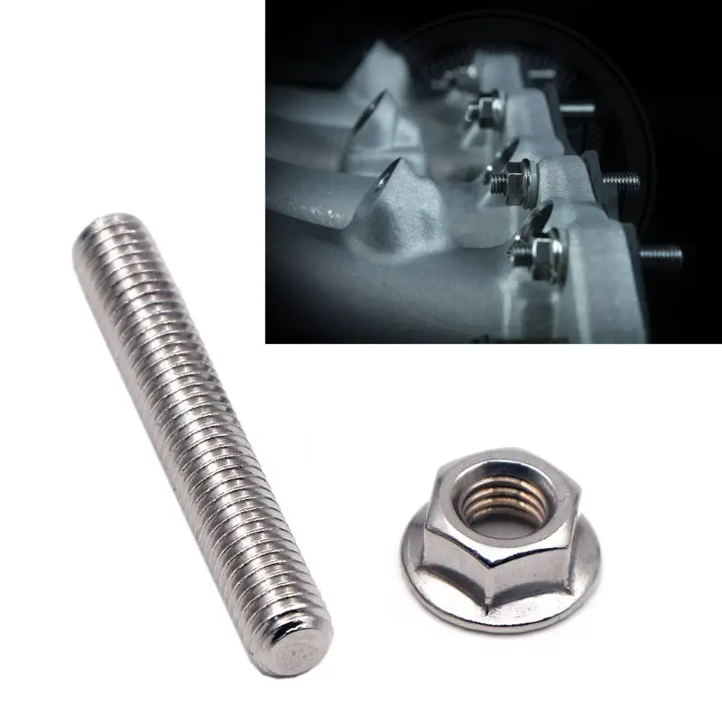 

Stainless Exhaust Manifold Studs Kit For Ford 4.6 & 5.4 Liter V8 Engine