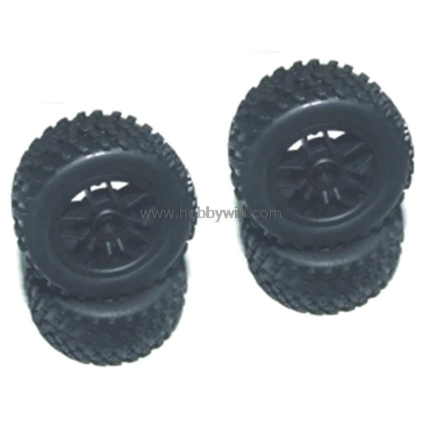 

HBX part 24028R Truggy Wheel Complete X4P for 1/24 RC Buggy Truck upgrade bearing version 2118 2128 2138 original spare parts
