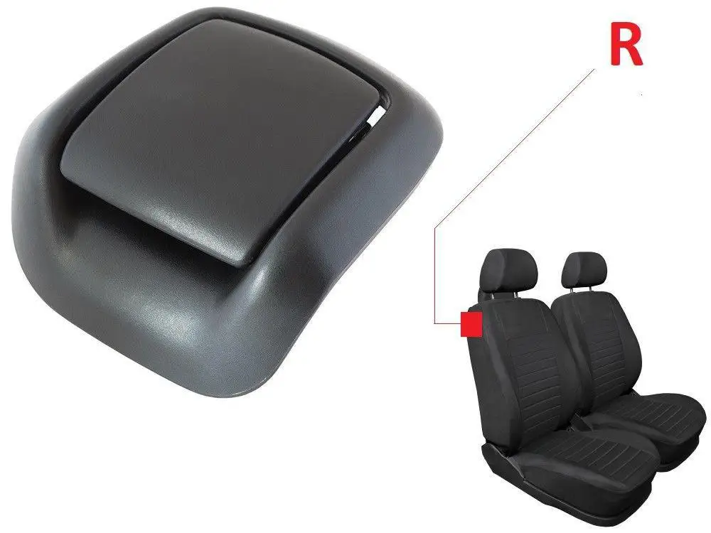 Правостороннее ПАССАЖИРСКОЕ СИДЕНЬЕ, наклонная рукоятка, сиденье 1417521 для подлинного Ford Fiesta MK6, черный цвет, аксессуары для салона автомобиля, авто