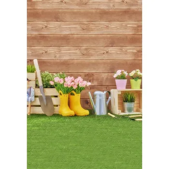 

Vinyl garden flowers backdrop for Photography Printed children Kids Party Photo Background for photo studio
