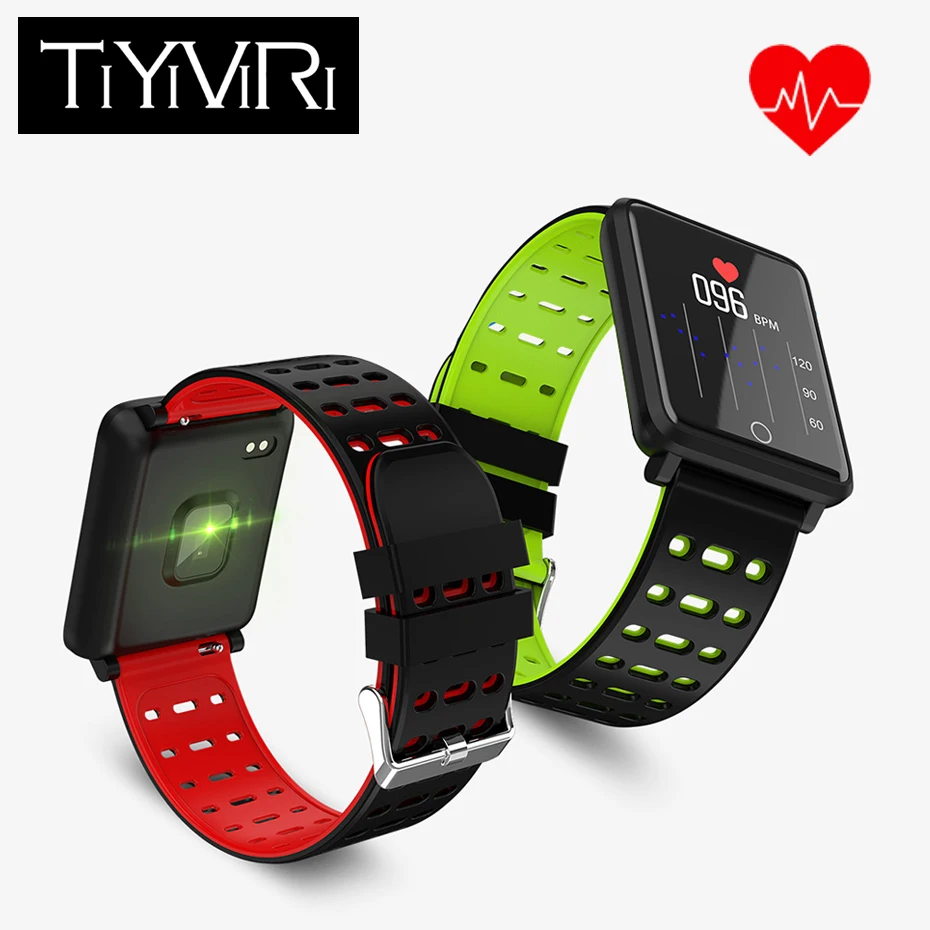 

TiYiViRi F3 Smart watch Men Waterproof IP68 Blood Pressure Pedometer tracker Heart Rate smartwatch Bracelet for Android IOS