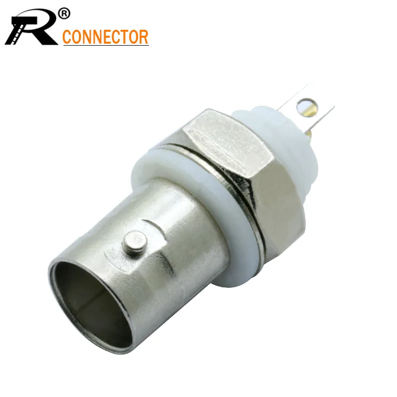 100pcs BNC FEMALE ISOLATED GROUND connector for BNC Coaxial Video Ground Loop Isolator cable CCTV BNC Balun Isolator