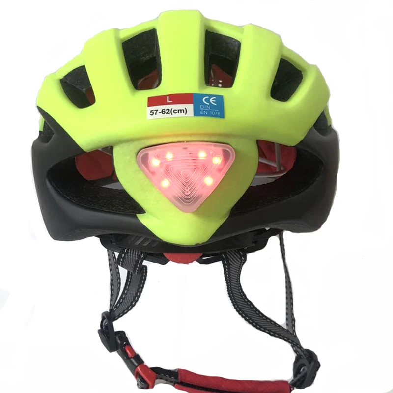 Мужские MTB горный велосипед шлем велосипедный шлем козырек Серый очки объектив с светодиодный светильник для велосипеда шлем очки - Цвет: green with led