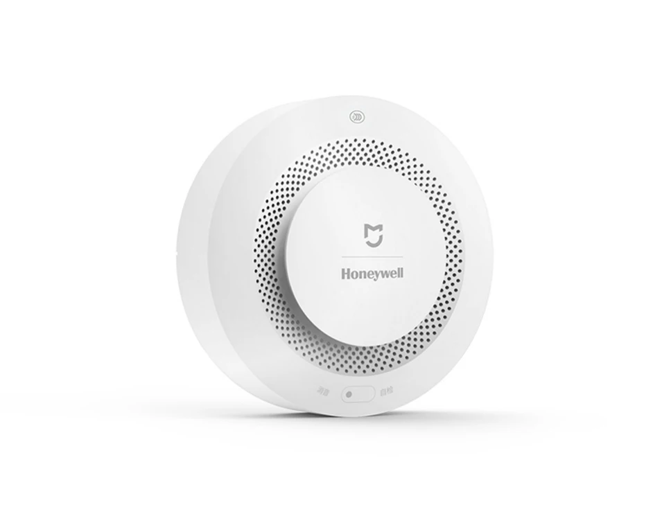 Оригинальный Xiaomi Mijia Honeywell пожарная сигнализация детектор звуковой и визуальной сигнализации работа с шлюзом детектор дыма умный дом пульт