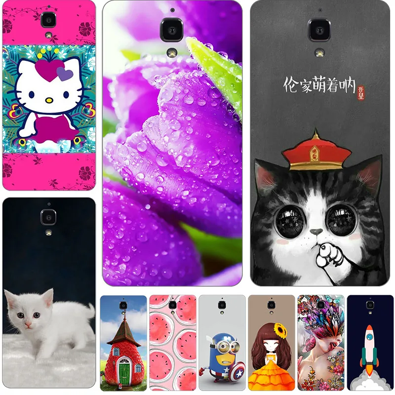 Чехол для Xiaomi Mi4 M4 Mi 4 4W 5 0 &quot задняя крышка стилус Fundas M чехол с рисунком Xiomi чехлы