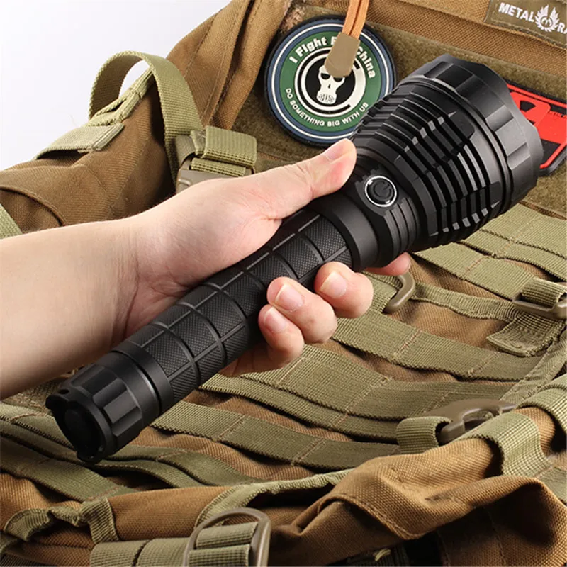  Convoy New L6 XHP70.2 4300lm 5000mAh Powerful Long Strong LED Flashlight High Lumen 26650 Portable  - 4000026773622