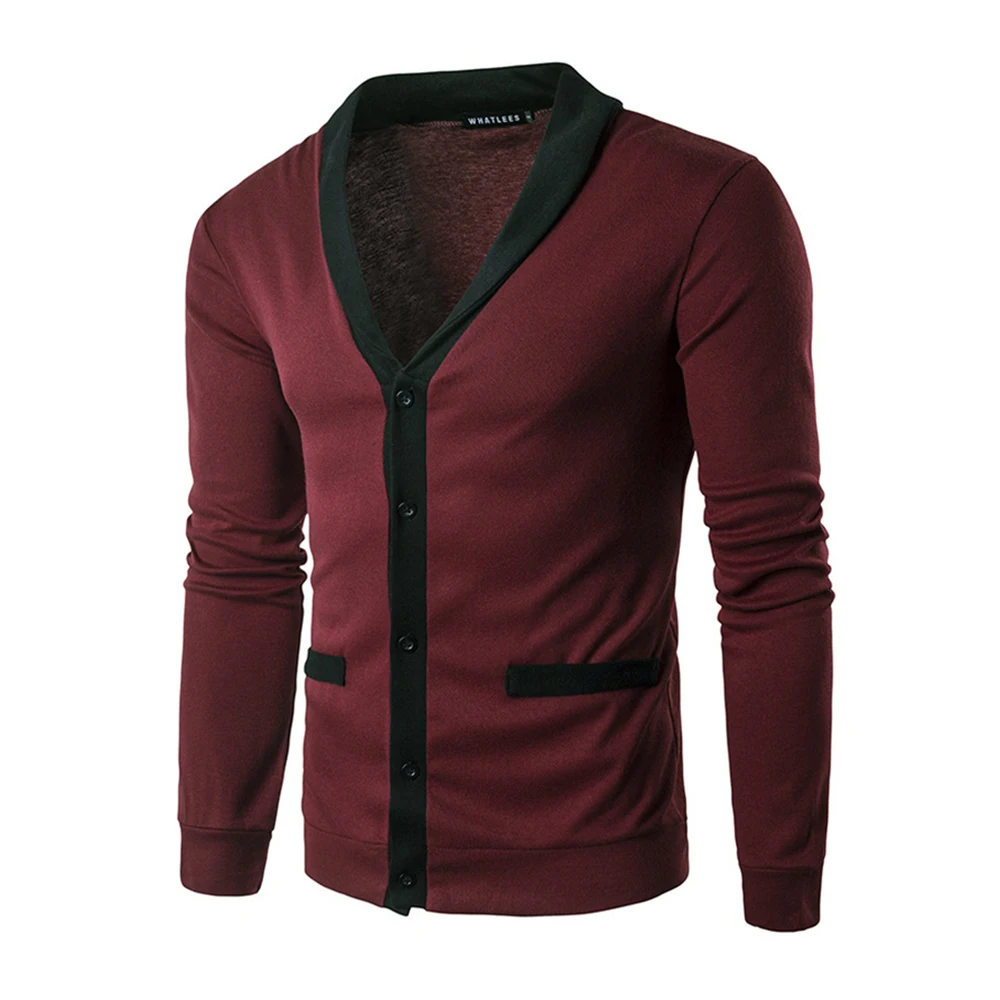 2019 Autumn Pullover Slim Fit Thin Mens Knitted Sweaters Male Long Sleeve Fashion Men Clothing Knitted Sweaters Pullover