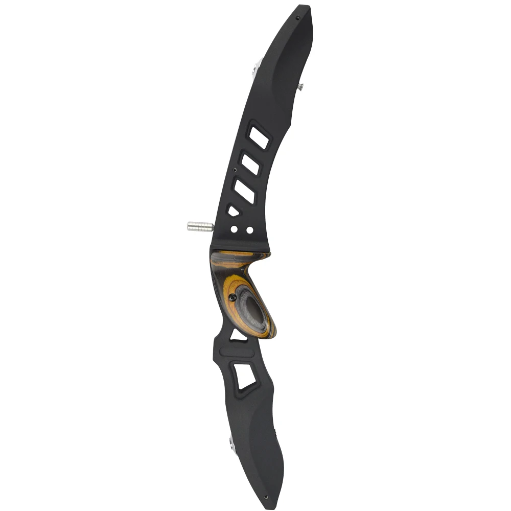 

1 Pcs 21" Archery Traditional Magnesium Alloy Recurve Bow Longbow ILF Riser Limb Right Hand