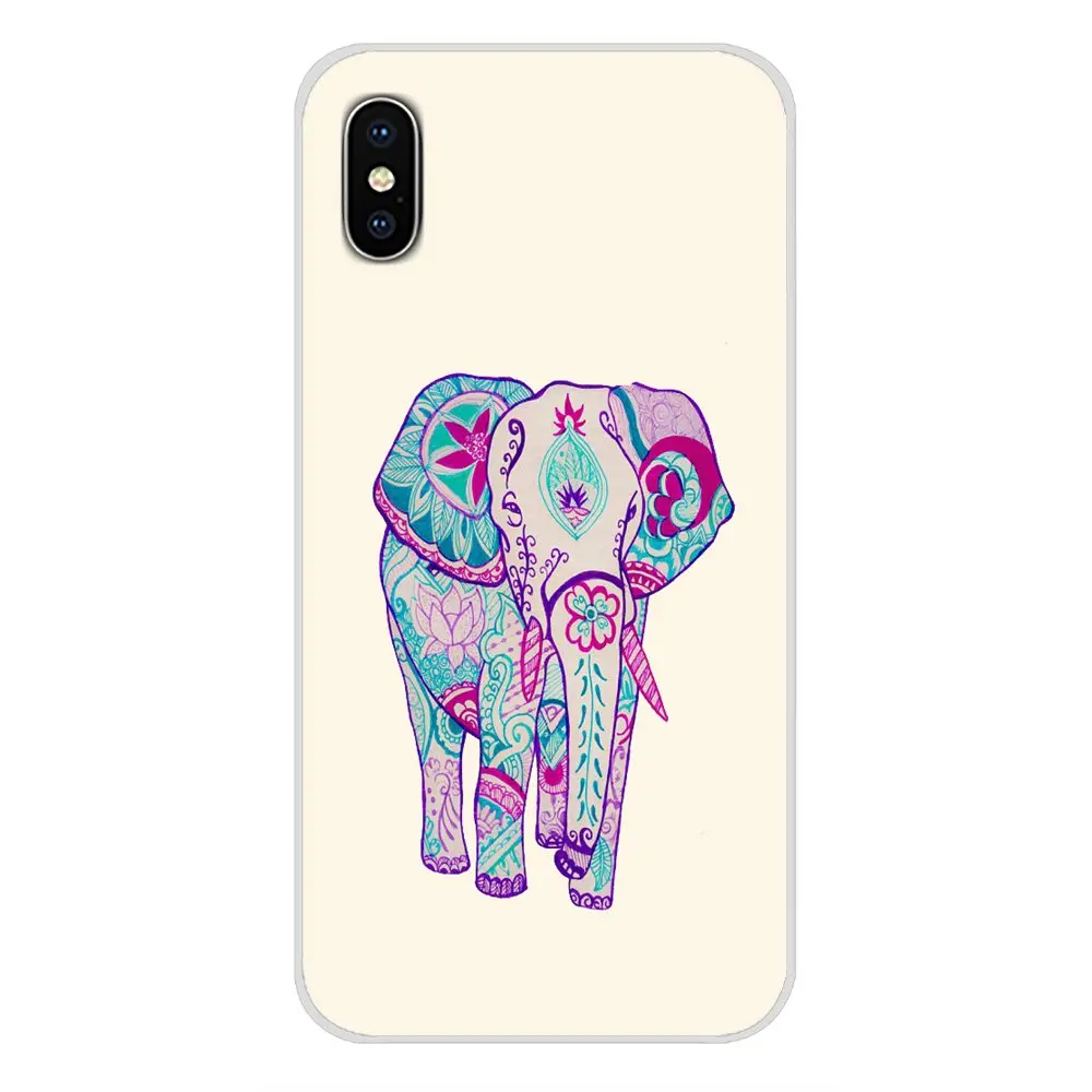 Аксессуары чехлы для телефонов Симпатичные Слоны Xiaomi Mi4 Mi5 Mi5S Mi6 Mi A1 A2 5X6X8 9 Lite SE Pro Max
