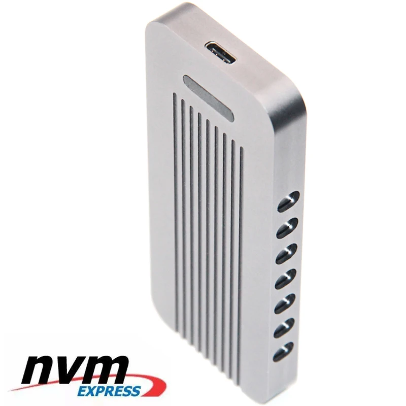  M schlüssel M.2 SSD Tragbare Mobile Box USB 3.1 Typ-C zu NVMe PCIe 30 4x M2 für Intel 760 P 960 EVO