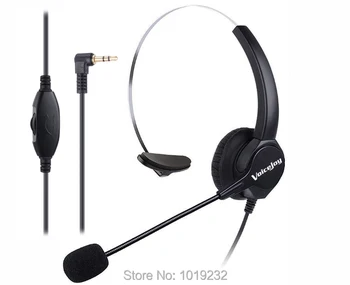 

2.5mm Plug office headset Anti-noise Headphones with 2.5mm plug for Cisco Linksys SPA501G SPA502G SPA504G 525G SPA921 GIGASET