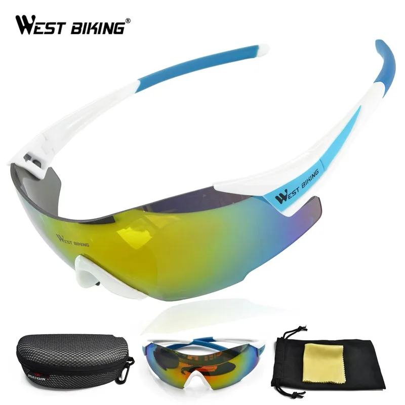 WEST BIKING, дизайнерские велосипедные солнцезащитные очки с коробкой, уличные очки, ветрозащитные, UV400, MTB, очки для велосипеда, велосипедные очки