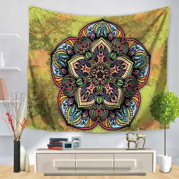 

Colorful Mandala Geometric Pattern Printing Wall Hanging Decorative Wall TapestriesTapiz Mandalas Para Paredes Mandalas De Playa