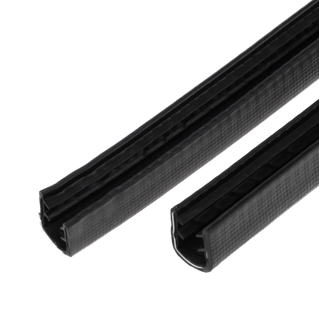 2pcs Rubber Longboard Skateboard Deck Protector Strip Nose Guard Tail Guard Outdoor Sports Small Tools