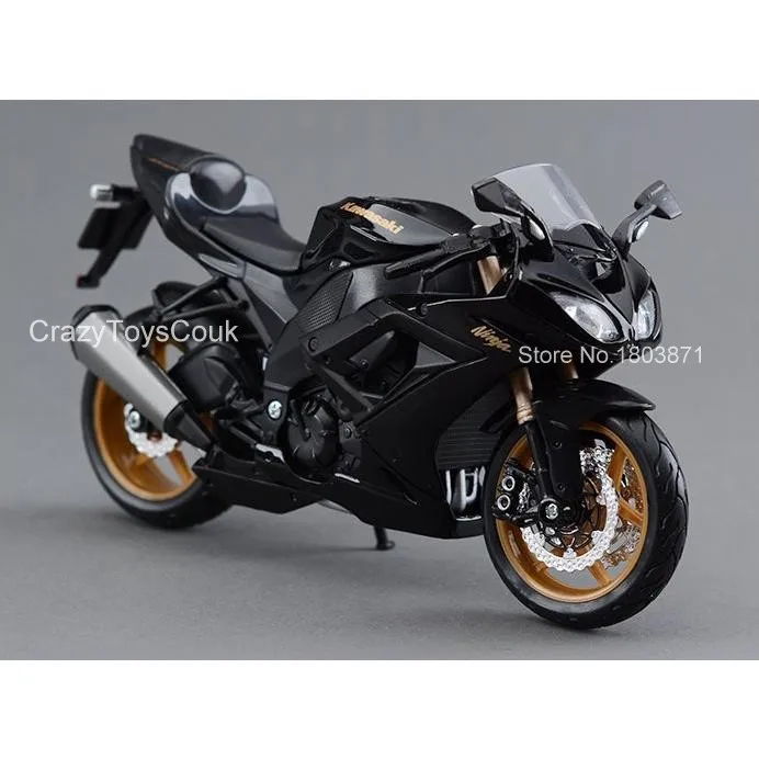 Maisto Kawasaki Ninja 1:12 мотоциклы литой под давлением металлический спортивный велосипед модель игрушки в коробке для детей