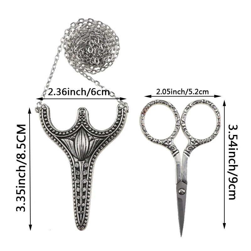 Нержавеющая сталь безопасности швейные ножницы набор с куртка цепи вышивка и швейные работы