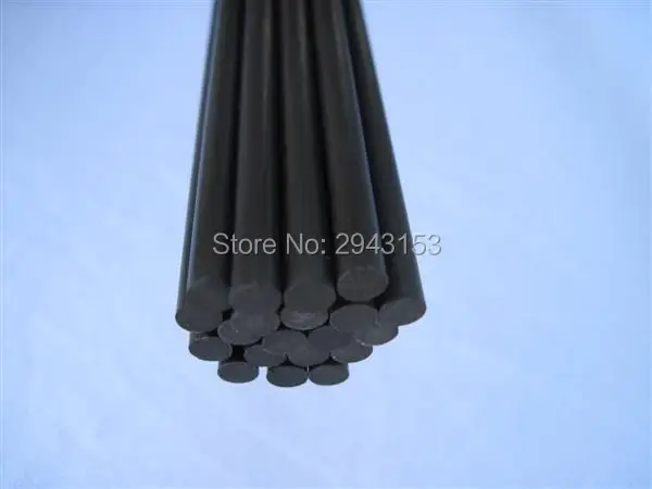 2-10pcs 10.0*1000mm matt Carbon fiber pultrusion extrusion rod bar for RC Model Aircraft Shaft Kite Tail DIY | Игрушки и хобби