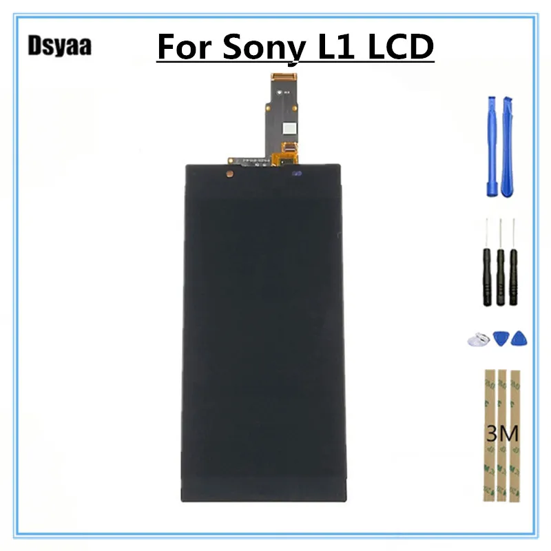

5.5inch for Sony Xperia L1 G3312 G3311 LCD Display with Touch Screen Digitizer Assembly Repair Parts Top Quality