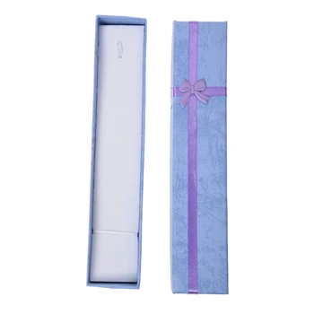 

12 X Purple Of Jewelry Necklace Bracelet Gift Box Clock Box