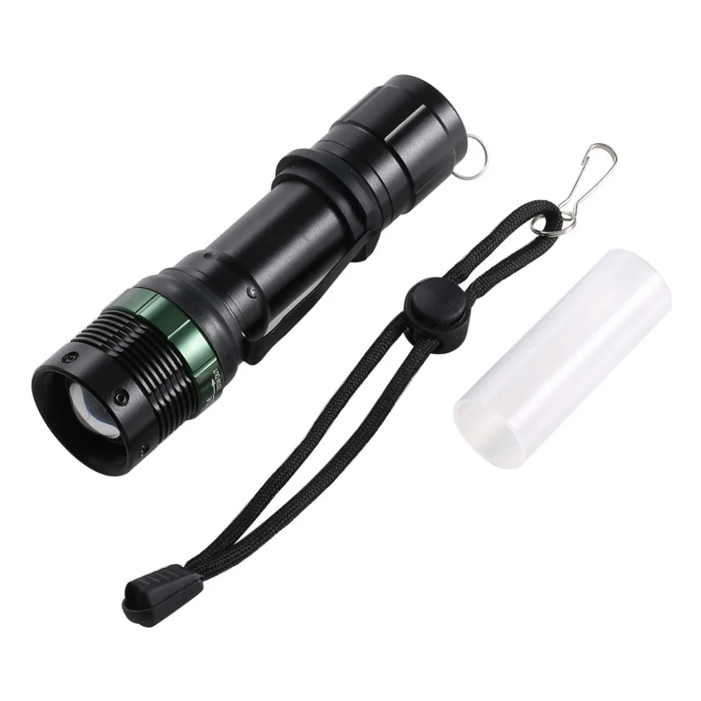 Super Bright Skid proof Adjustable 3000Lumen Zoomable LED Flashlight
