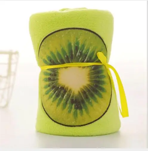 

WYZHY Fruit roll blanket air conditioning blanket plush toy doll bedside ornaments to send friends and children gifts 100CM