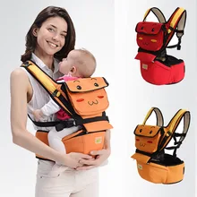 Новорожденных Baby Carrier кенгуру малышей слинг Обёрточная бумага Портативный Младенческая Hipseat ребенок уход талии табурет регулируемая хип сиденья от 0 до 36 месяцев