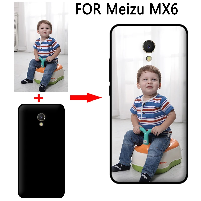 

mosirui Personalized Customized DIY Case FOR Meizu MX 6 HD UV Printing Cover Soft TPU Silicone FOR Meizu MX 6 Back Case