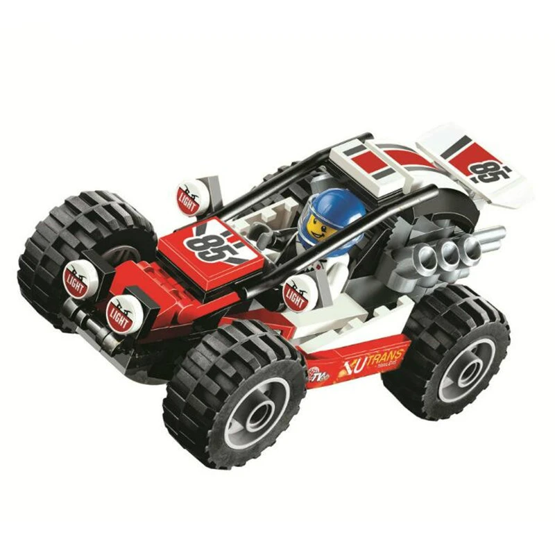 87Pcs 10644 Legoings City Great Vehicles Buggy 60145 Building Kit Blocks Bricks Toy Vehicles for Children Compatible 60145