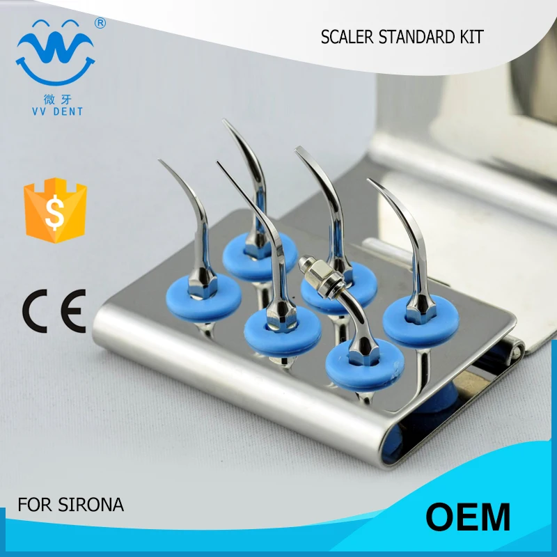 1 PCS SRSKS GERMANY SIRONA Scaler STANDARD Kit FOR LOW  dental cleaning cost AND cheap dental cleaning