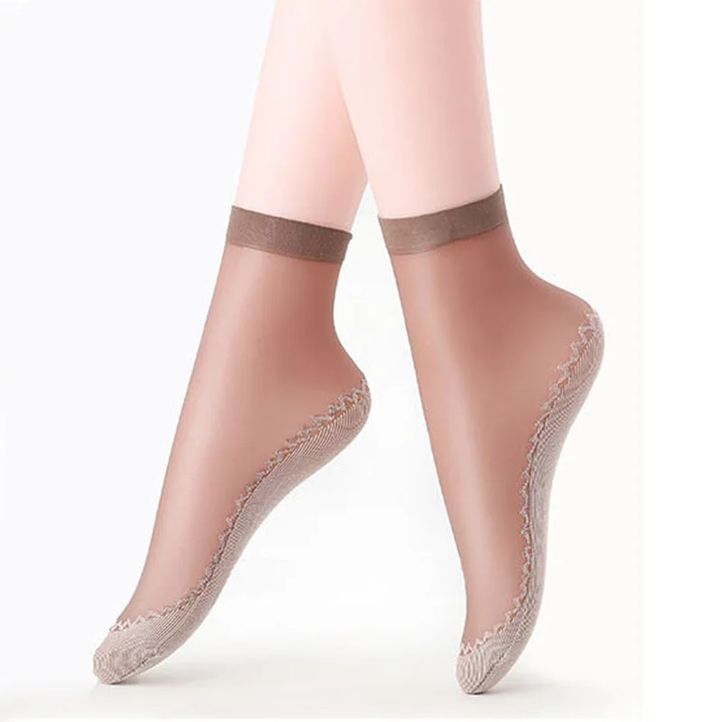 Летние Осенние бамбуковые спортивные носки для йоги, женские тонкие прозрачные шелковые носки с кристаллами, женские носки до лодыжки, сексуальные дизайнерские спортивные носки для женщин