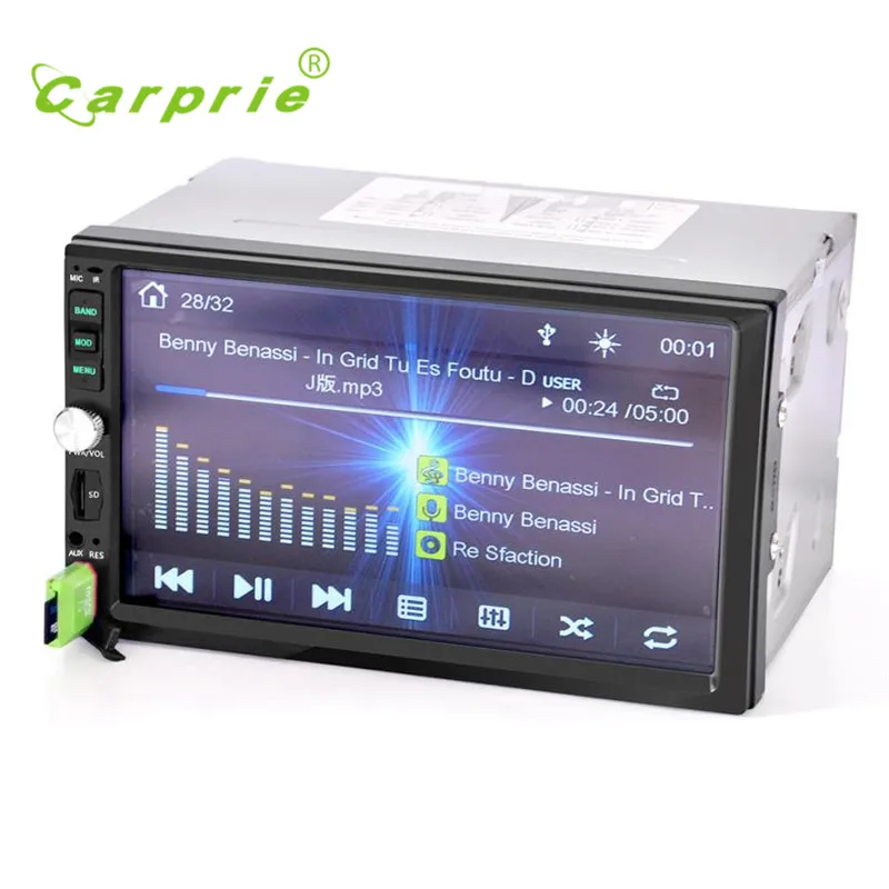 

Audio In-Dash USB / TF Bluetooth Car Stereo Audio In-Dash Aux Input Receiver SD/USB MP5 new high quality fashion hot 17may15