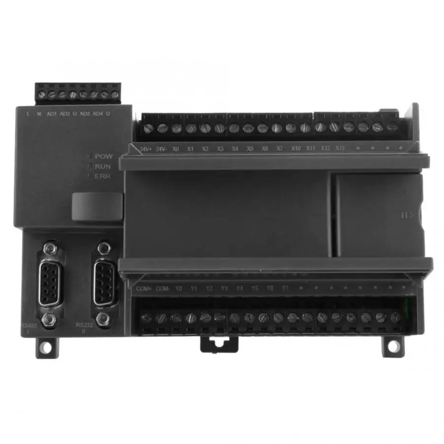 

programmable logic controller Industrial Control Board FX1N-20MT 12 Input 8 Output 24V 1A motor controller motor regulator