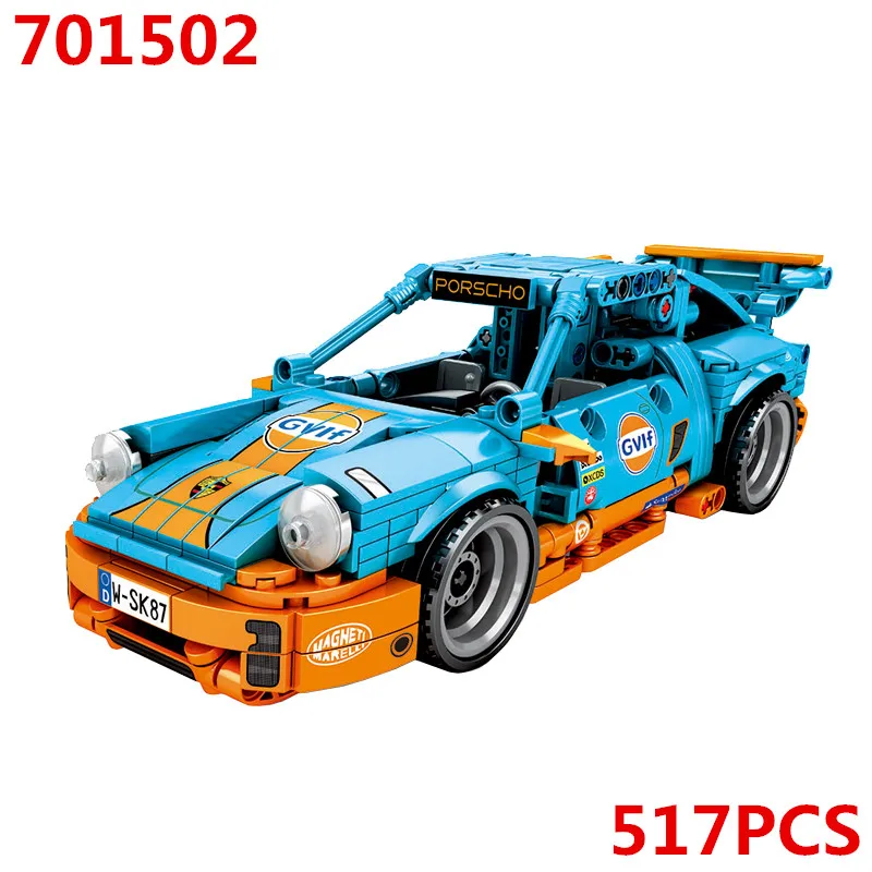 

Super Racing Car Technique Building Blocks Bricks Technic Series Model DIY Toys Gifts Sembo 701502