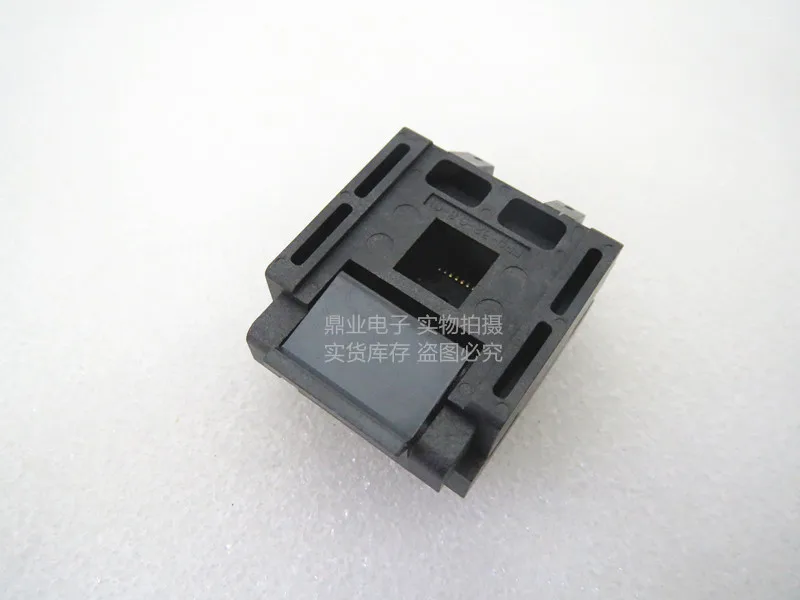Раскладушка FPQ-32-0.8-01 TQFP32 LQFP32 QFP32 IC Сжигание сиденье адаптер Тесты ing сиденье Тесты гнездо Тесты скамья