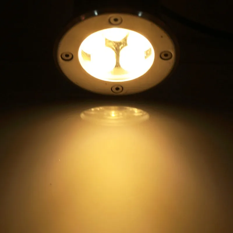 Levou ao ar Água para o Jardim ao ar Led à Prova Livre Terraço w Ip67 220 v Super Brilhante d' Chão Recesso Rgb Luz 5 10 RGB levou ao ar livre luz terraço