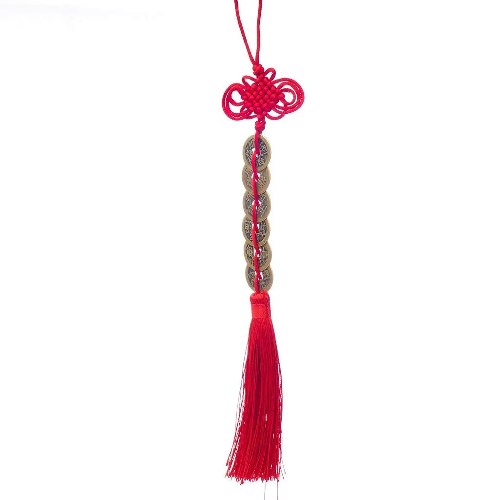 

Chinese Knot Lucky Coins Six Emperor Money Feng Shui Coins Chinese Feng Shui Red Of Knot Six Ancient Coins Be Representative For