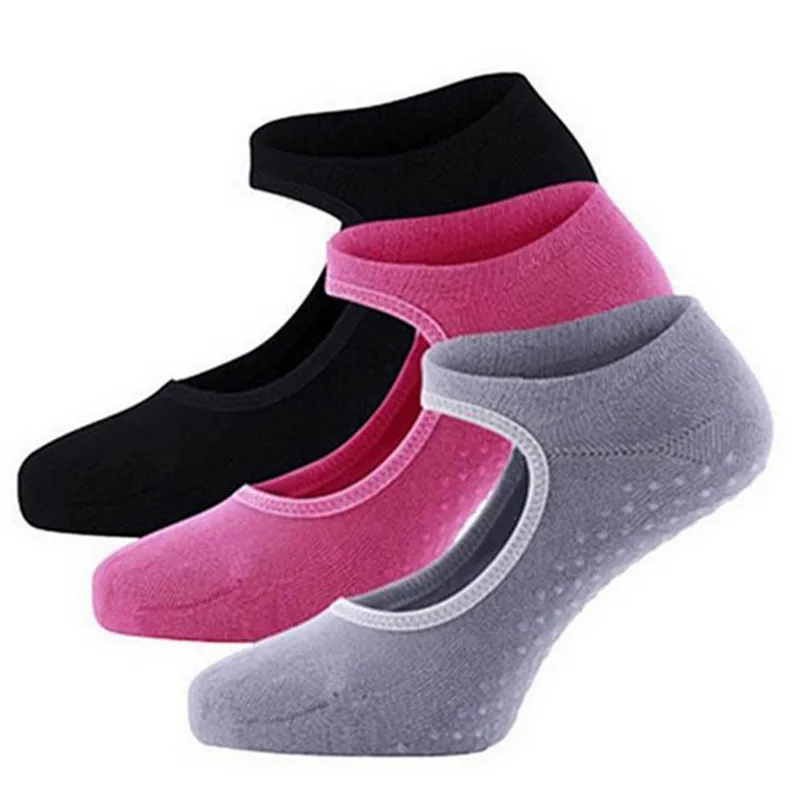 

1Pair Sports Socks Good Flexibility Breathable Cotton Yoga Socks for Balle Dance Fitness Sportswear Accessories size for 34-39