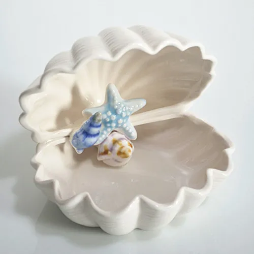 Год креативный корпус керамическое Европейское кольцо шкатулка держатель блюдо Принцесса Коробка для хранения свадебный подарок на день рождения высокое качество - Цвет: b