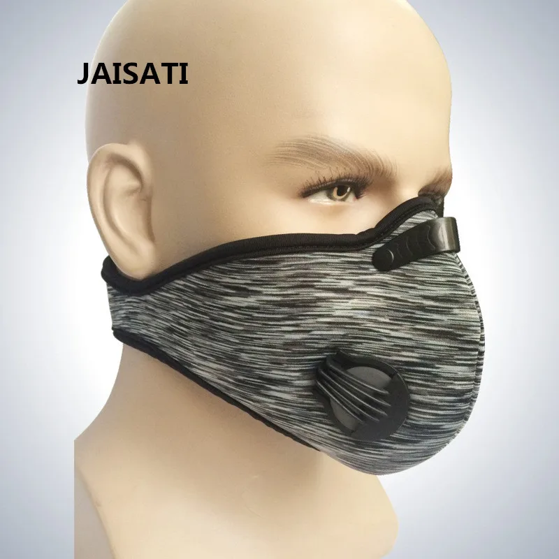 

JAISATI Cycling riding masks activated carbon filter dustproof outdoor mask