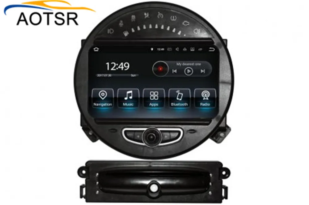 Perfect 4+32G 8" Android 9.0 car radio dvd player for MINI Cooper 2006-2013 GPS Navigation Car Auto Radio stereo Video BT Wifi Head Unit 5