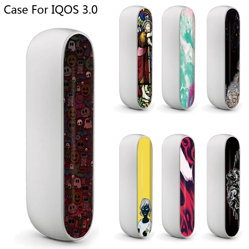 

Case Cover Wrap Sticker Fashion With 10 Colors Side Cover Sticker Vape Accessories For IQOS 3.0