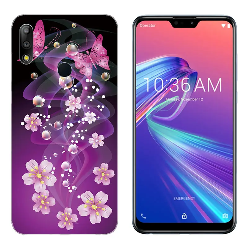 Case for Asus ZB631KL Zenfone Max Pro M2 Silicone ZB633KL Zenfone Max M2 Cover Transparent ZB 631KL Soft TPU ZB633 KL Fundas  (12)