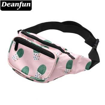 

Deanfun 3D Printed Cactus Pink Big Waist Pack Fanny Packs for Women Travelling Bags DYB1