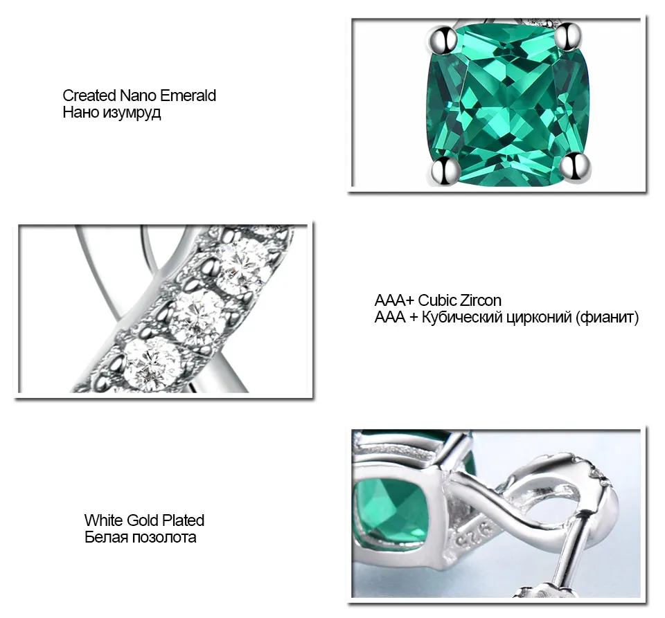 UMCHO-Created-Nano-Emerald--925-sterling-silver-clip-earrings-for-women-EUJ091E-1pc_07