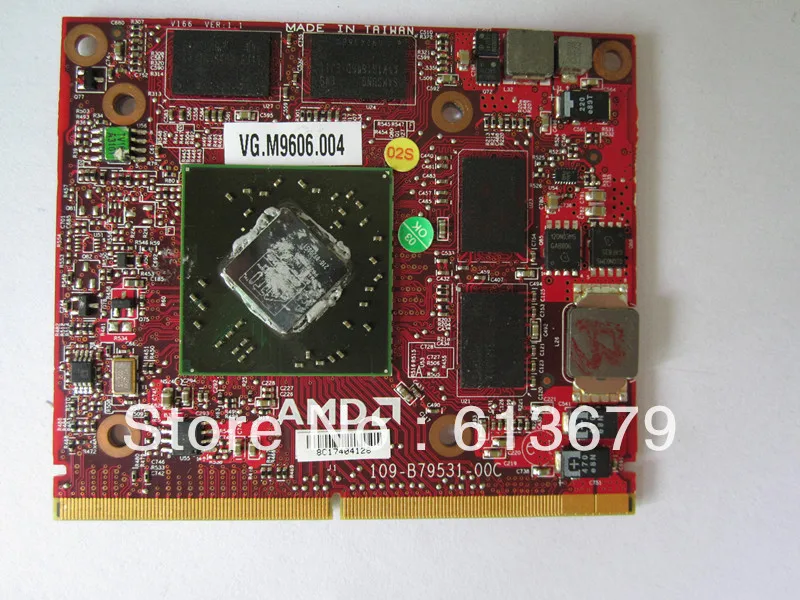  ATI HD4670 HD 4670 Graphics Cards VG.M9606.004 DDR3 1GB MXM III M96-XT A Video VGA Card 216-0729051
