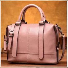 Классическая женская кожаная сумка-тоут розового цвета, женская сумка с верхней ручкой, модная сумка через плечо для леди, сумки, сумки, черные