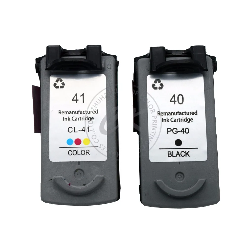 Pаспродажа PG40 CL41 Совместимый картридж для Canon PG 40 CL 41 PIXMA iP1800 iP1200 iP1900 iP1600 MX300 MX310 MP160 MP140 MP150 принтера
